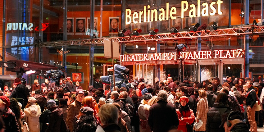 An image of the Berlinale in Berlin Germany, where people get to watch great performances.