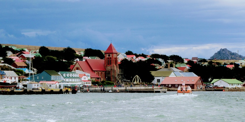 The best time to visit the Falkland Islands is from October to March.