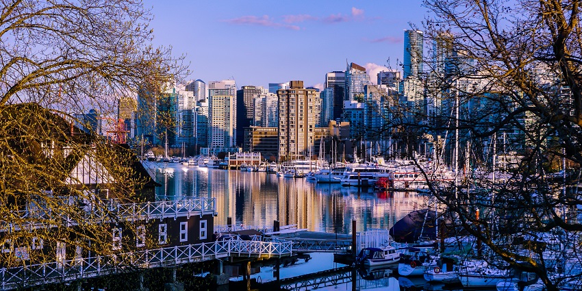 Skyline of Vancouver, offering scenic views.