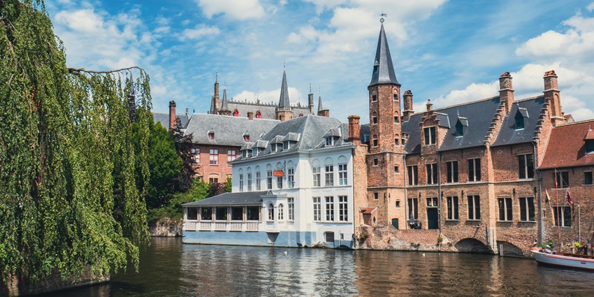 The best time to visit Bruges is during April to June and September to October
