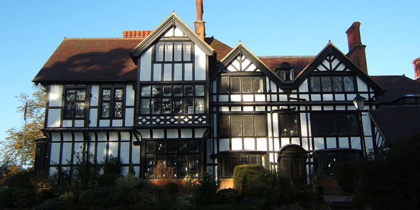 Bhaktivedanta Manor is a spiritual sanctuary with a temple, gardens, and farm, donated by George Harrison