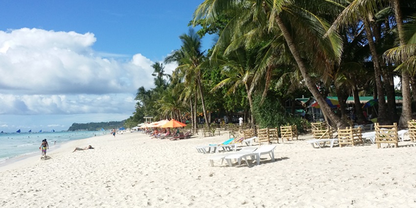 A glimpse of Burot Beach, an undisturbed beach with soft sands and a peaceful atmosphere.