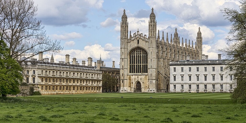 Cambridge has stunning architecture and scenic views.