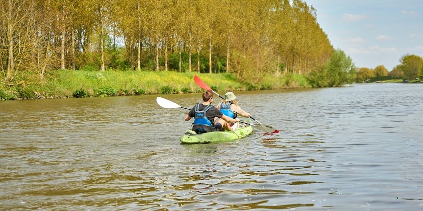 -peaceful paddling adventure on a freshwater loch similar to Cairngorms National Park