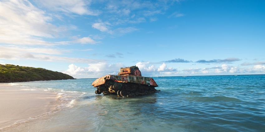 Carlos Rosario is among the best beaches in Culebra, known as snorkeler’s haven.