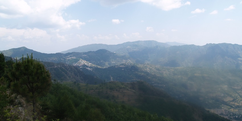 Chamba has several scenic spots for watching the sunset.