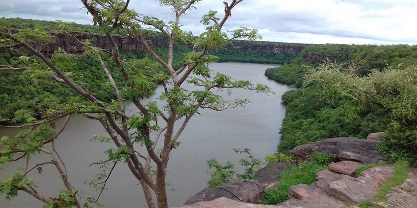 Image of the Chambal River Valley
- meandering river of Chambal in India