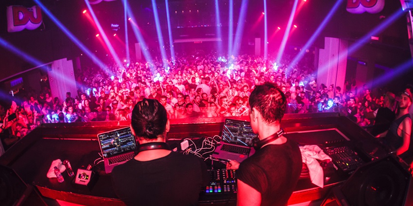 The underground club is known for techno music and a vibrant party atmosphere.
