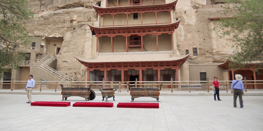Buddhist sculptures in Mogao caves are a different kind of attraction.
