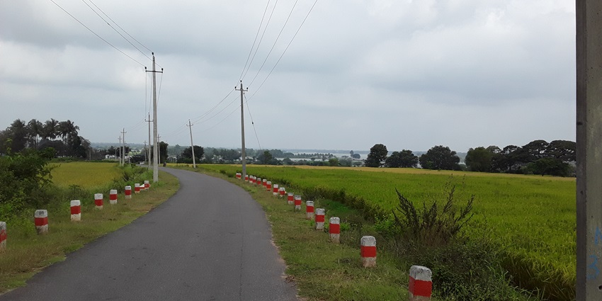 An image of a road on the Chennai to Yelagiri route, one of the good road trips in South India.