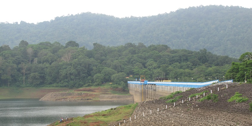 An image of the Chimmini Wildlife Sanctuary, a famous place to visit in South India.