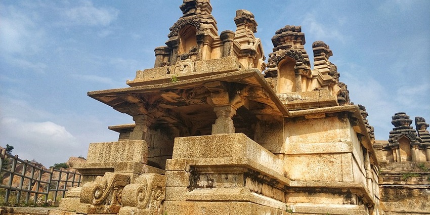 Chitradurga Fort with multiple old architectural marvels near the biggest lake in Karnataka.