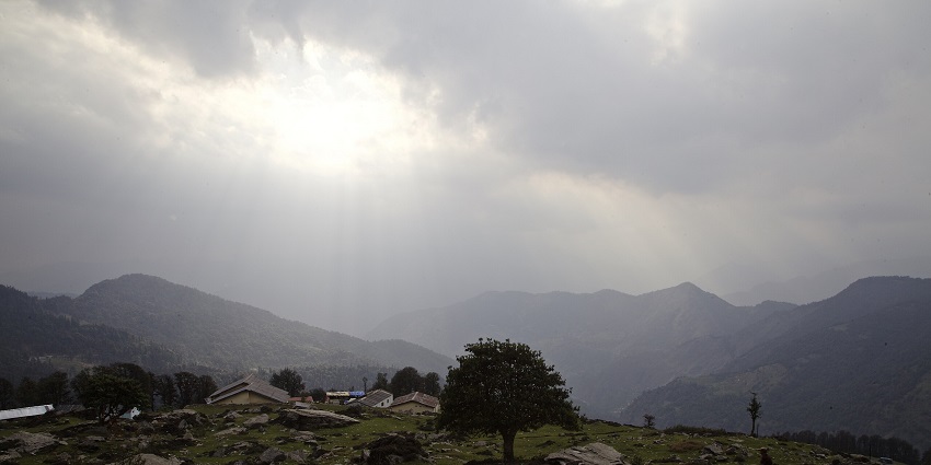 Scenic image of the Chopta "Switzerland of the Orient one of the best places to visit near Kedarnath
