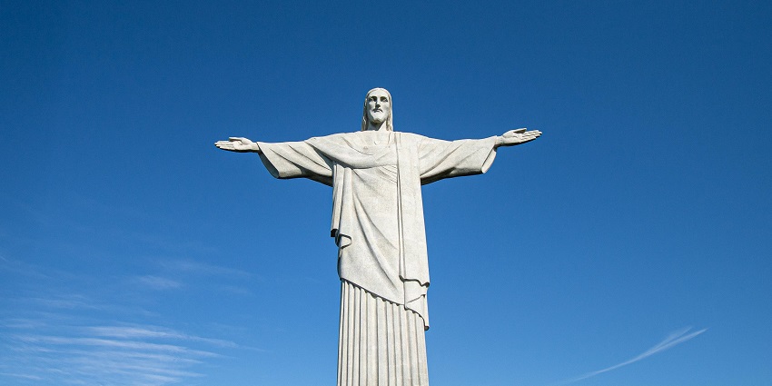Iconic statue offering spectacular views around, one among the best places to visit in Rio.
