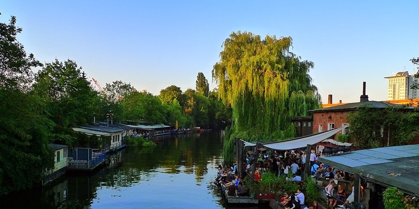 An image showing Club der Visionaere and Freischwimmer, iconic venues for nightlife.