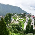 Image of the Batasia Loop in Darjeeling, one of the famous cold places to visit in India.