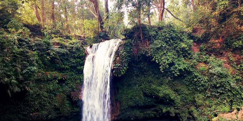 Corbett Falls is one of the best places to visit near Ramnagar.