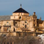 Magnefiecient view of Cordoba mosque, also known as the Mezquita-Catedral de Córdoba.