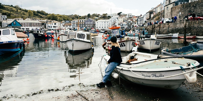 Cornwall is among the best places to visit in England in August featuring stunning coastal scenery