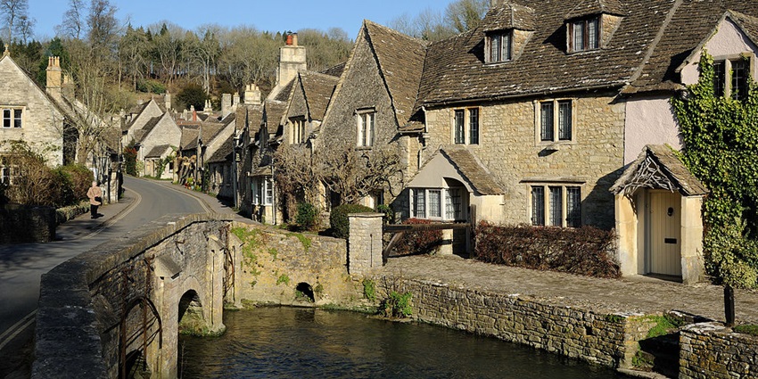 Idyllic countryside setting with charming villages