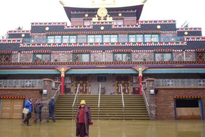 Kagyu Samye Ling Monastery and Tibetan Centre, stunning architecture, and peaceful retreats.