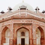 An image of the amazing Humayun’s Tomb, Nizamuddin, East is situated in Delhi, India.