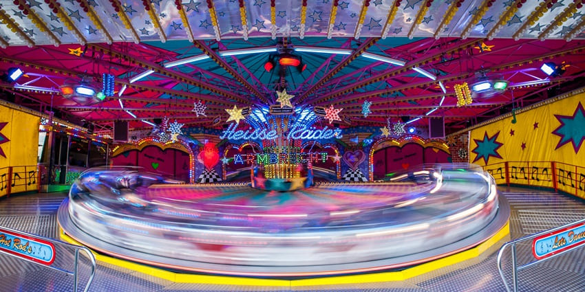 A glimpse of one of the theme parks in India with roller coasters and water parks!