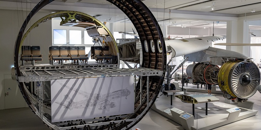 An image showing the Deutsches Museum in Munich, highlighting its vast exhibits.