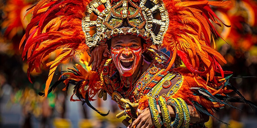 Dinagyang Festival is a high-energy celebration -one of the festivals in the Philippines.