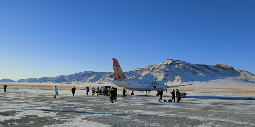 Domestic airport serving Mongolia’s Zavkhan Province