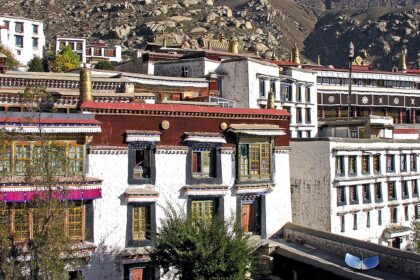 Inhale the divinity of buddhism at the ancient Drepung monastery.