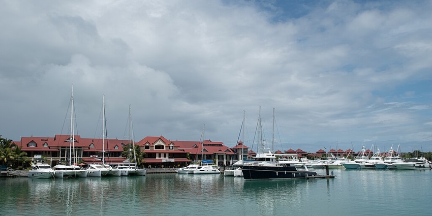 Eden island, a luxurious resort island with beaches, shops, and exclusive accommodations