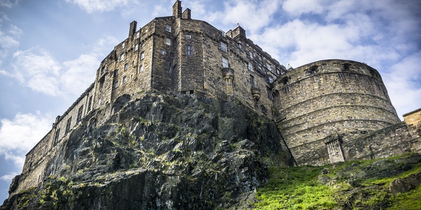 Edinburgh, one of Scotland’s famous landmarks, among the top places to visit in Scotland.