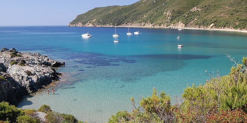 Elba, an island of rich history of Italy.