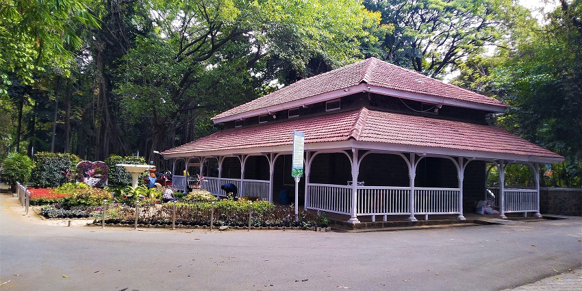 A hut on the premises of Empress Garden, a place to celebrate Valentine’s Day in Pune