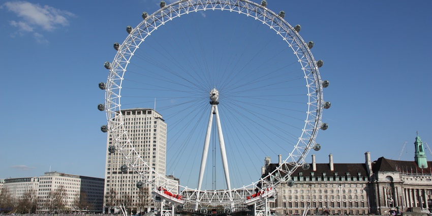 London Eye, a must-visit attraction and one of the top things to do in UK, offering stunning panoramic views of the city