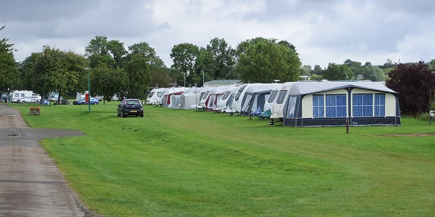 Multiple camping tents and mobile tents - one of the things to do at Pawna Lake.