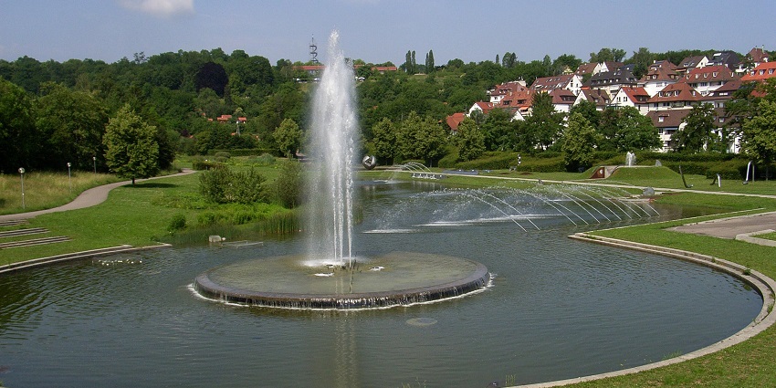 An image of the interior of Höhenpark Killesberg, one of the best things to see in Stuttgart.