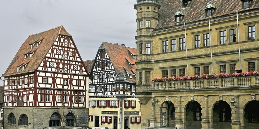 An image of the Rothenburg ob der Tauber, one of the best things to see in Germany