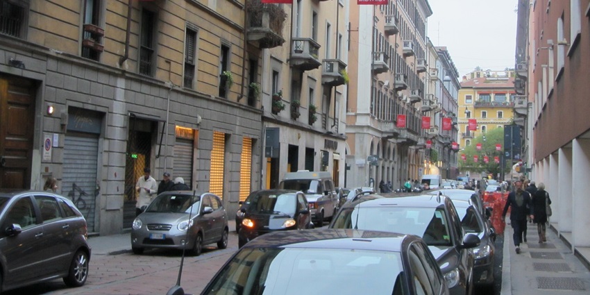 Wander through the Brera District on Valentine’s Day in Milan, exploring charming cafés