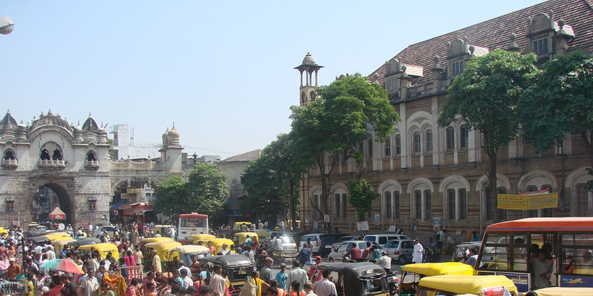 Exploring the Hirabhai Market, on the list of best things to do in Kankaria Lake