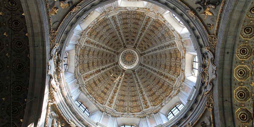 The Magnificent Dome of Como’s Cathedral in Italy’s Como in Lombardy.