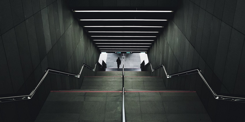 The underground architecture is a key highlight for visitors exploring the Chichu Art Museum.
