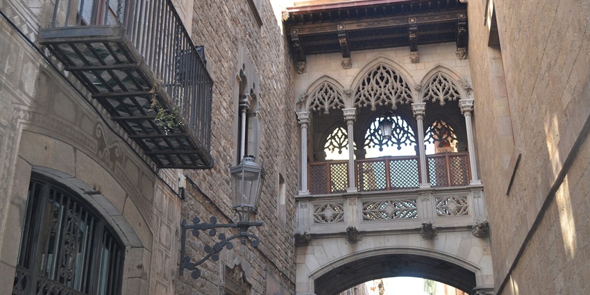Unveil Barcelona’s rich history with a walk through the Gothic Quarter in Spain.