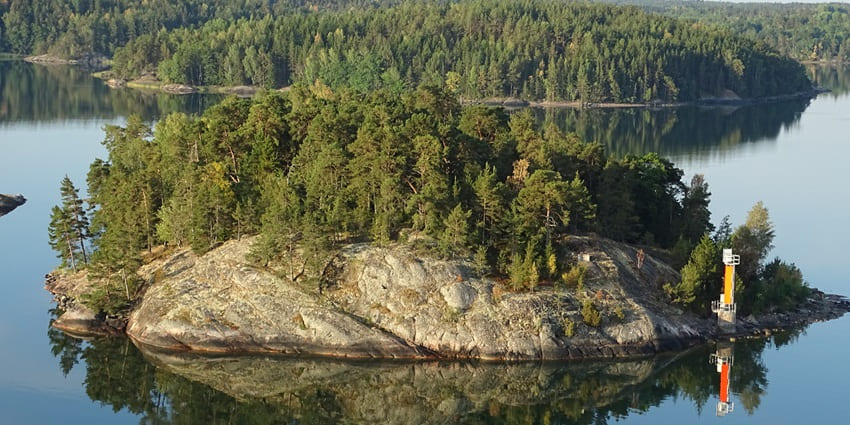 An image of the Stockholm Archipelago, one of the best things to see in Sweden
