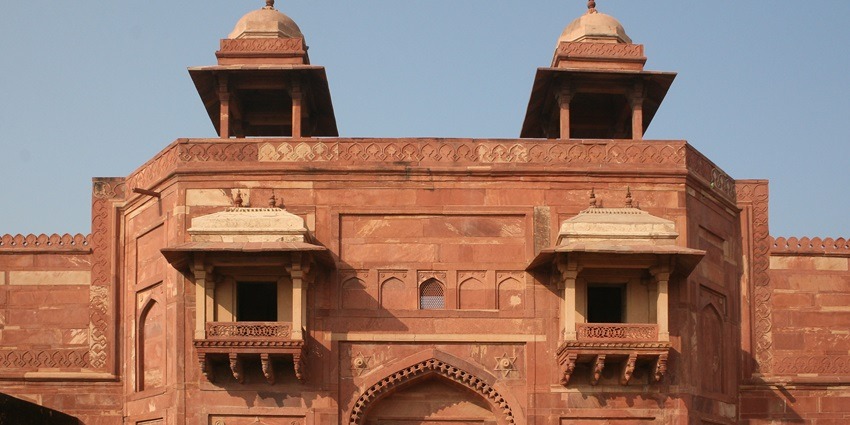 A picture of Fatehpur Sikri, visiting this is one of the best things to do in Uttar Pradesh.