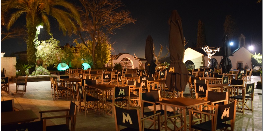 An image showcasing the setting of a Flamenco show in Marbella’s Old Town Nightlife