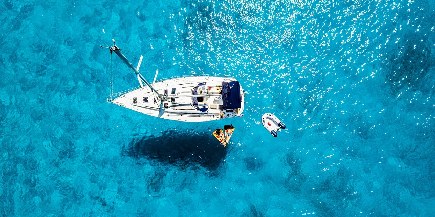 Cycle along white sands and swim in turquoise waters on this tranquil Formentera.