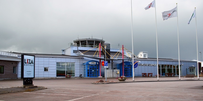 An image of Gällivare Airport in the northern region.