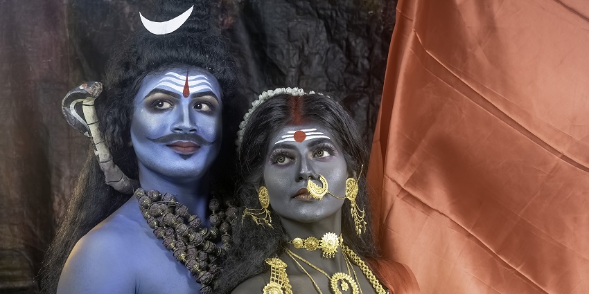 Gangore is the occasion when Lord Shiva and Goddess Parvati are worshipped.